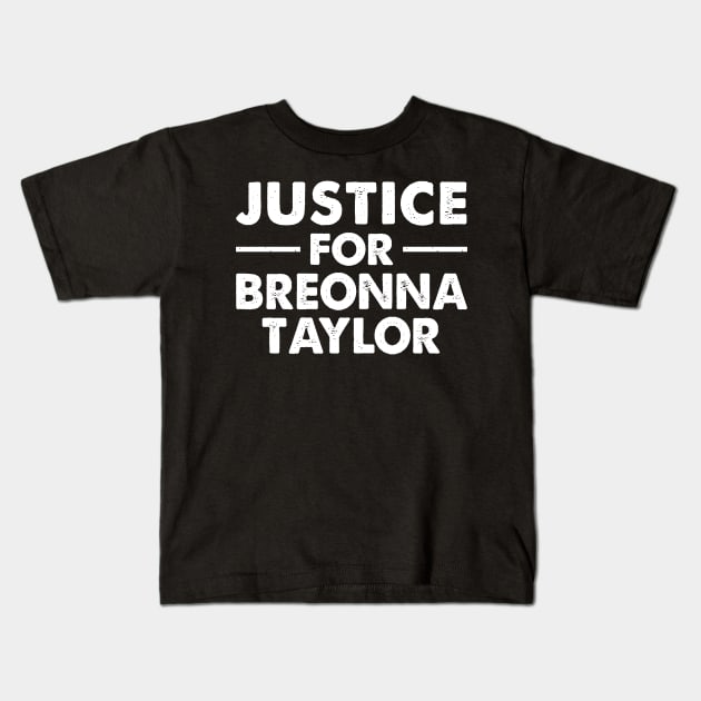 Justice For Breonna Taylor Kids T-Shirt by oskibunde